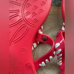 Jack Rogers  Georgica pink white woven jelly thong sandals, size 11M Photo 9