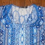 Urban Coco Blue Patterned Women's Dress Photo 1