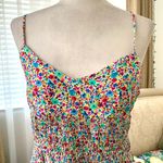 ZARA NWT  Ditsy Floral Print Strappy Maxi Sun Dress in Multicolored Women's M Photo 4