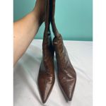 Nine West Vintage Leather riding boots with Unique Embellishment Photo 4