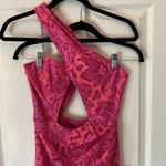 Katie May NWOT  Pink Cut Out One Shoulder Maxi Dress Photo 2