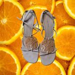 Calvin Klein ‎ Becky Tan Heeled Sandals with Straps Size 10 Photo 1