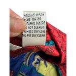 Chico's Vintage 100% Silk Patchwork Jacket Large (2) Pockets Boho Rainbow #A4-1 Photo 7