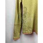 Mountain Hardwear Women’s Mountain Hard Wear Large Green Long Sleeve with Orange Stitching & a Dar Photo 2