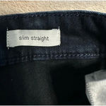 Sanctuary Social Standard  Jeans Size 14 Dark Denim Blue NWT Slim Straight Photo 8
