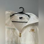 New Balance Cream And Gold Pullover Photo 3