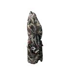 Victoria's Secret Vintage Victoria’s Secret Gold Label Black Green Semi-Sheer Short Kimono Robe OS Photo 3