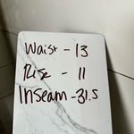 PacSun Women’s 24 90s Boyfriend Brown Faux Leather Vegan Leather Pants Photo 3