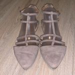 Maurice's  Orelie beige double strap pointy toe flats Photo 1