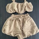 Shopbop Two piece bubble crop set Photo 0
