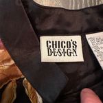 Chico's Vintage  Design Silk Blend Patchwork Floral Jacket Women's Size 1 Photo 9