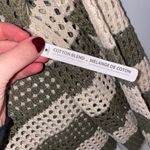 RDI Green and Cream Striped Sweater Photo 2