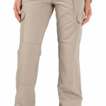 5.11  Tactical Women's Khaki Straight Leg Pants Photo 0