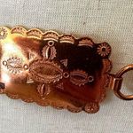 Vintage Copper Concho Belt • Hand Photo 5