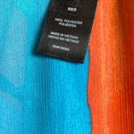 Colorful Striped Kaftan Dress​‎ Blue Photo 3