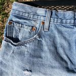 Levi's | 501 Button Fly Distressed Cut Off Short Size 33 100% Cotton Photo 3