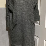 Dolan Left Coast Collection Sweater Dress Womens XS Lace Hem Zipper Pockets USA Photo 0