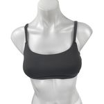 SKIMS Women's Black Sleeveless Cami Camisole Bralette Bustier Crop Tank Top XL Photo 0