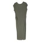 Athleta  Martinique Maxi Dress Women's M Green Short Sleeve Long Photo 6