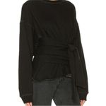 Revolve La Detresse High Priestess Black Belted Pullover XS NEW Photo 3