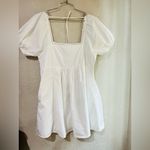 Draper James  Women's Puff Sleeve Dress size XL in white Photo 3