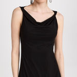 Reformation Kailea Black Knit Mini Dress - Size Large Photo 0
