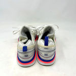 APL  Prism Sneakers Shoes Running Gym Workout Lace-Up Neon White Blue Size US 9.5 Photo 7