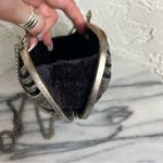 Free People | Metal Cage Silver Black Chain Crossbody Purse NWT Photo 5