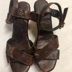 FREEBIRD by Steven Cape Platform Sandals Brown Size 9 Photo 14
