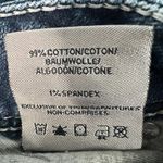 Silver Jeans Dark Wash Cut Off Denim Beaded Shorts Women's Size 36 Blue Photo 4