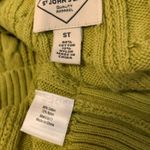 st. john's bay Long sleeve Cable knit V neck sweater size S tall Photo 7