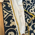 EXPRESS  White Belted Dress Pants Cargo New Ankle Super High Rise Photo 11