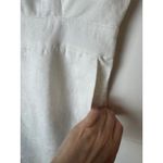 Boden Jumpsuit Women 10 White Linen Halterneck Sleeveless Wide Leg‎ NWT Preppy Photo 8