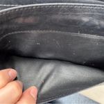 Perlina  New York Black Leather Crossbody Bag Handbag Purse Womens Classic Photo 2