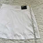 Callaway  Women’s Solid TrueSculp Opti-Dri Skort in brilliant white size Medium Photo 4