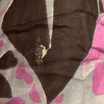 Purple/green multi square floral scarf 34x34 Purple Photo 5