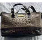 Brahmin Mercury Crescent Textured Leather Medium Asher Satchel Bag Purse Photo 14