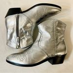 TORAL Laeticia Metallic Ankle Boots Size 37 Gold Photo 8