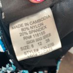 Shore Shapes One Piece Swim Suit Size 8 Black Photo 3