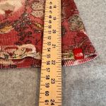 The North Face Thermal Top Womens XS Red Floral Cotton Blend Hiking Camping Photo 9