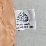 Russ Womens Skirt 12 Tan 100% Wool Below Photo 5