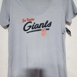 San Francisco giants women's shirt size Medium Gray Photo 0