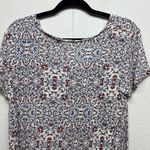 Caslon 100% Linen Floral Coastalgirl Beach Feminine Cottagecore Bohemian Top M Photo 5