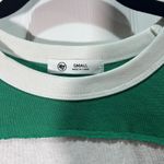 47 Brand Boston Celtics NBA Long Sleeve T-Shirt Raw Hem Cropped Top Small NWT Photo 2