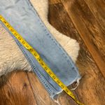 Everlane Hi Rise Denim Kick Womens Size 27 Light Wash Jeans Raw Hem Photo 4