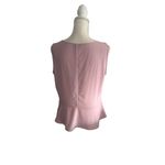 Talbots  Light Purple Sheer Peplum Tank Top Size 12 Petite Photo 2