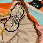 Chaser  Striped Ruffle Straps One Piece Swimsuit, Size L, NWT Photo 7