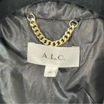 ALC Frank NWT A.L.C. Shane Jacket Shacket Black‎ Size MEDIUM Photo 5