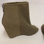Juicy Couture Peep Toe Wedge Bootie Size 6 A17 Photo 6
