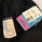 Swim Solutions Tankini Top Tiered Crochet Molded Cups Black 10 Photo 5